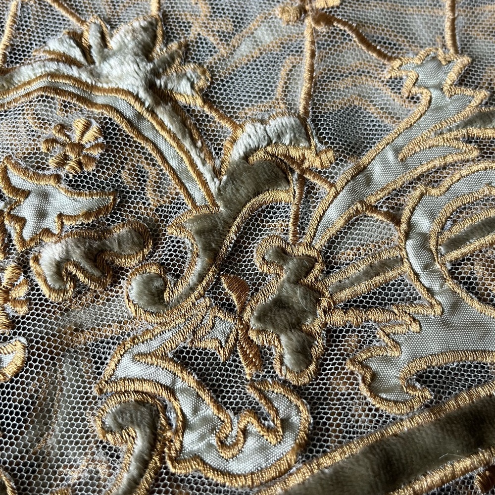NWT English Home Chatsworth Net Throw Gold
47”by 47” - Picture 9 of 9
